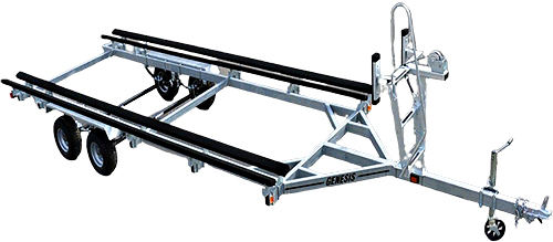 Genesis Float on Pontoon Trailers