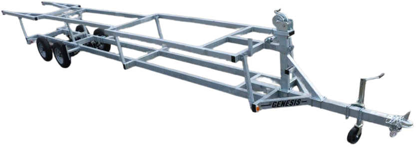 Genesis Cantilever Pontoon Trailers