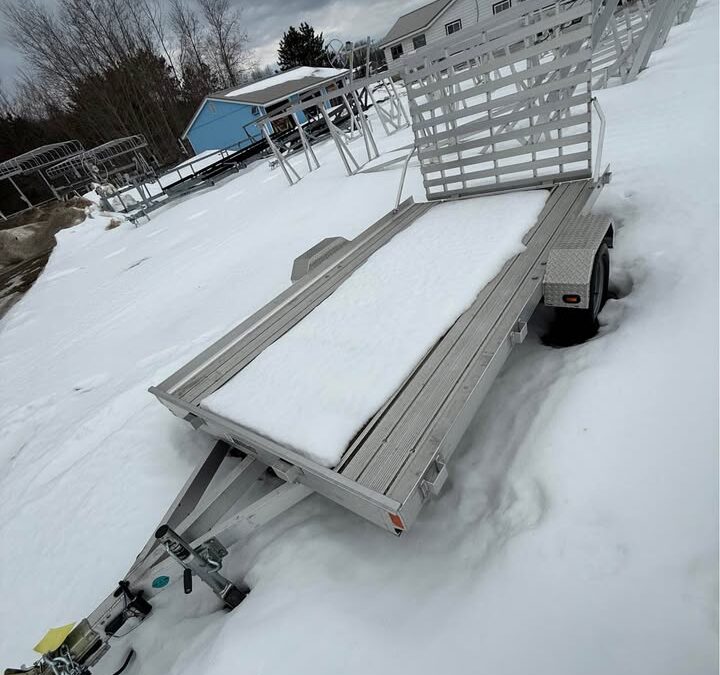 2023 Triton Utility 12’x7′ w/ Ramp